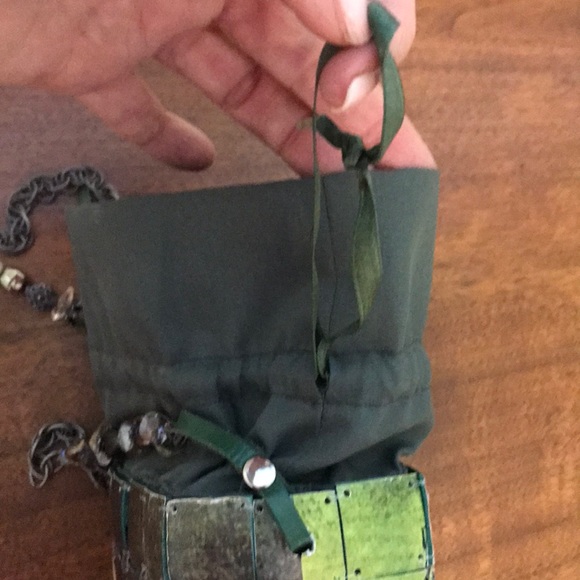 Uniquely Hand Painted Crossbody Bag - Picture 9 of 11